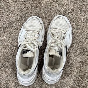 Women’s Nike White and Black Athletic Shoes